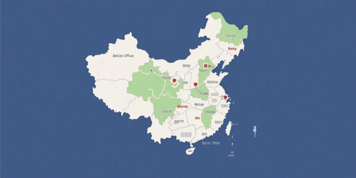 办公位置示意图